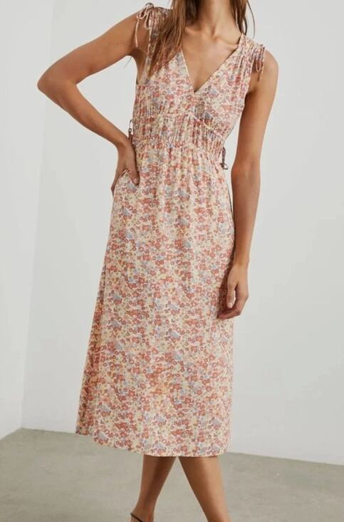 Rails Dresses & Skirts - NWT Rails Constantine Multi Wildflower Midi Dress Size Large